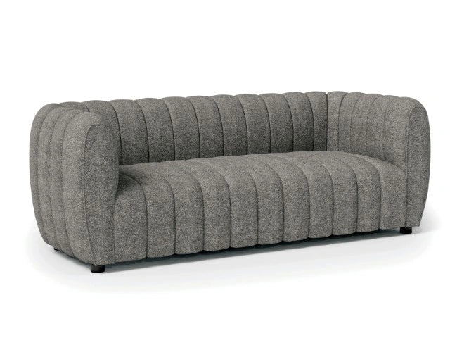 AVERSA Sofa, Black, Gray, & White