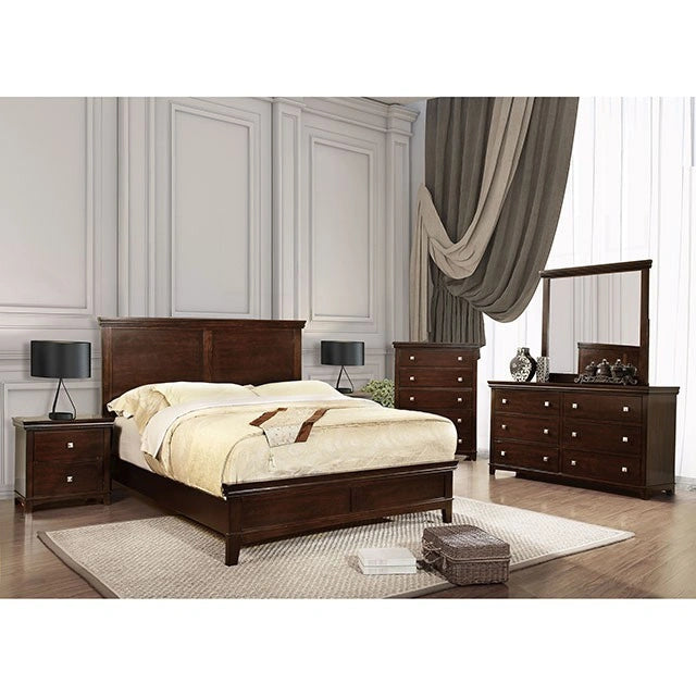 Spruce Bed Chrome & Expresso