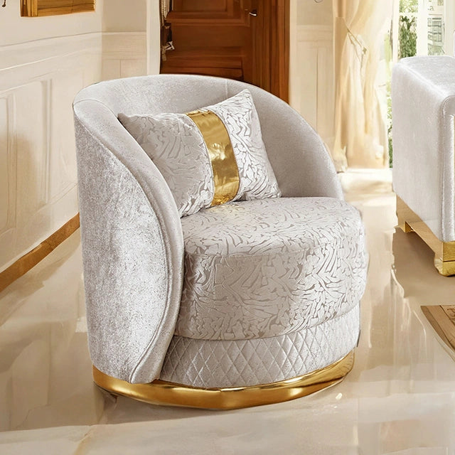 Valdosta Chair Black & Beige