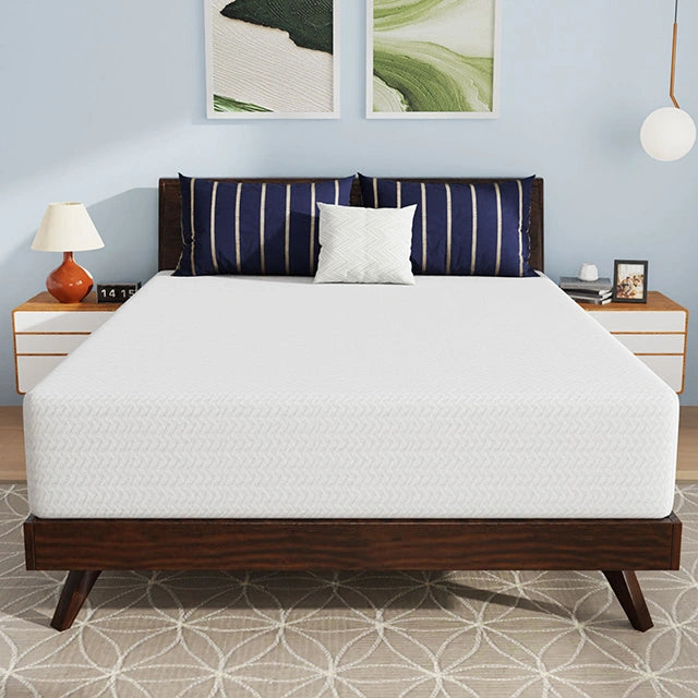 Nasturtium 12" Queen Bamboo Charcoal Infused Memory Foam