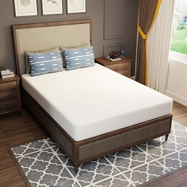 Forsythia 8" Full Green Tea Gel Memory Foam