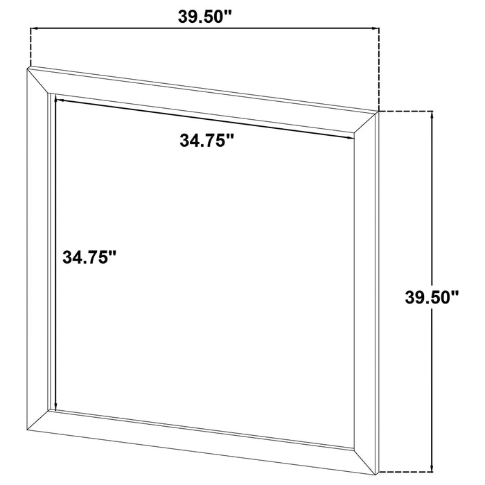 Welsley California King Bedroom Set Walnut