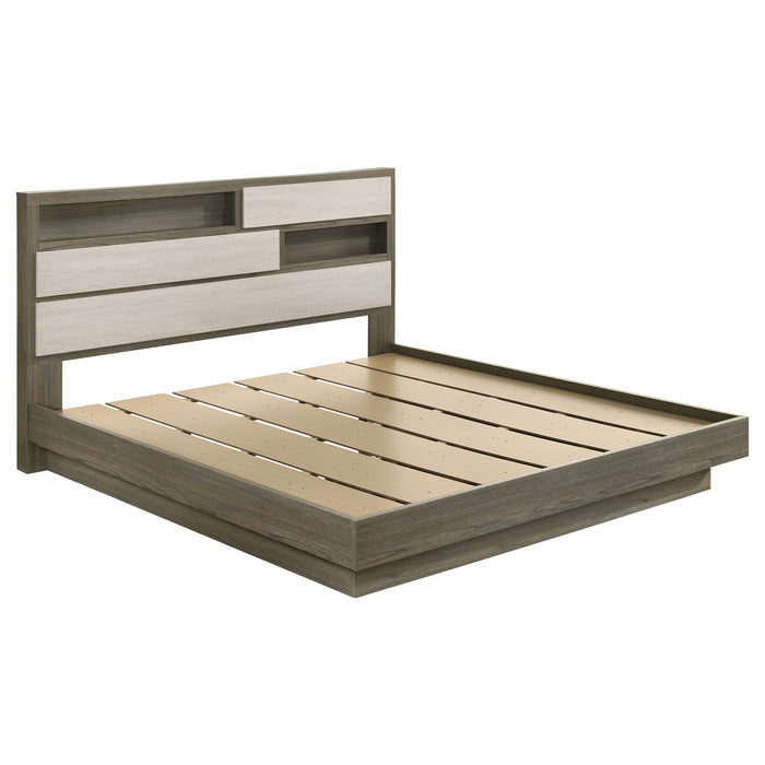 Fenwick Bookcase Platform Bed