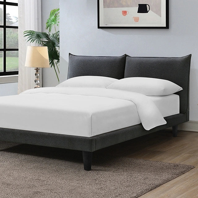 Verwood Bed Gray & Light Gray