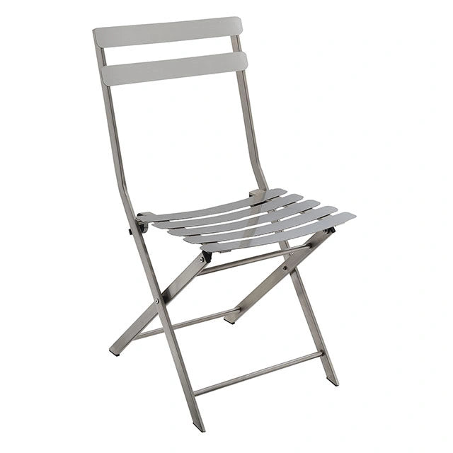 Lilah Stainless Folding Chair (2/Ctn)