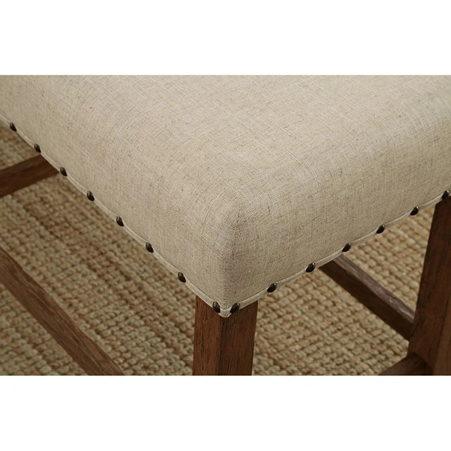 Sania 5 Pc Counter Ht Table Set Oak