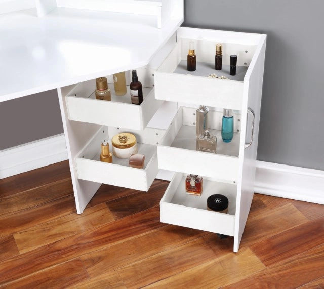 LORYBELLE Vanity Set, White