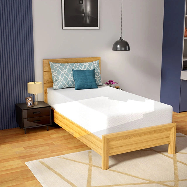Coreopsis 12" Twin Memory Foam Wave Comfort White