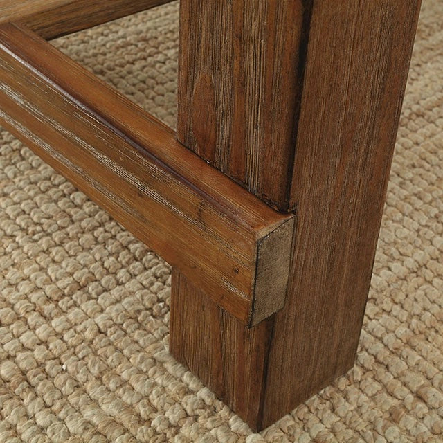 Sania 5 Pc Counter Ht Table Set Oak