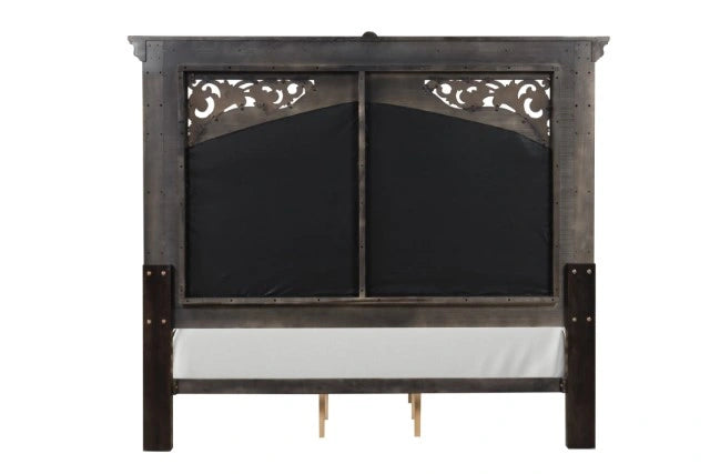 Promenade Bed Brown & White