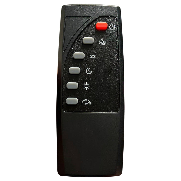 Tisdall Wingback Bed with Flame Visualizer