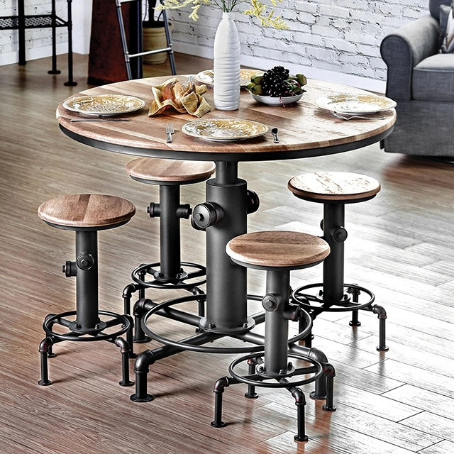 Foskey 5 Pc Counter Ht Table Set