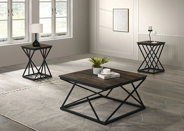 Borup 3 Pc. Table Set Brown