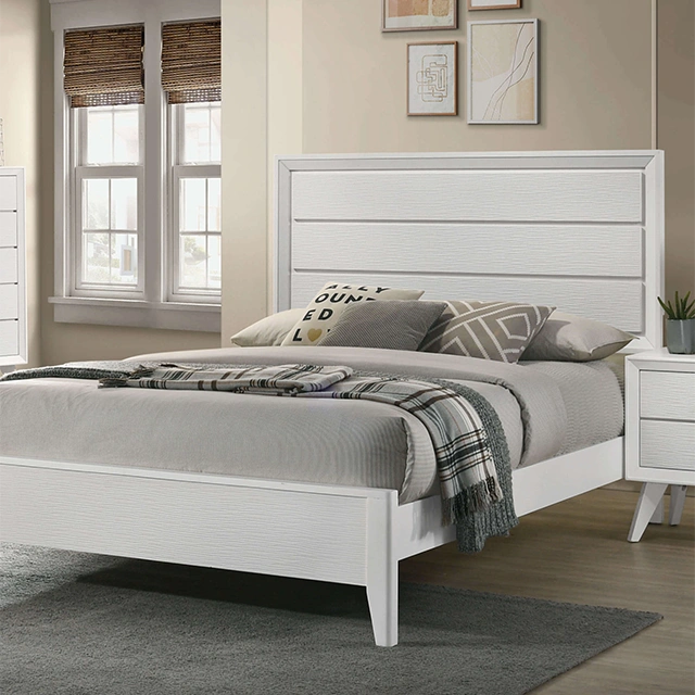 Dortmund Queen Bed White