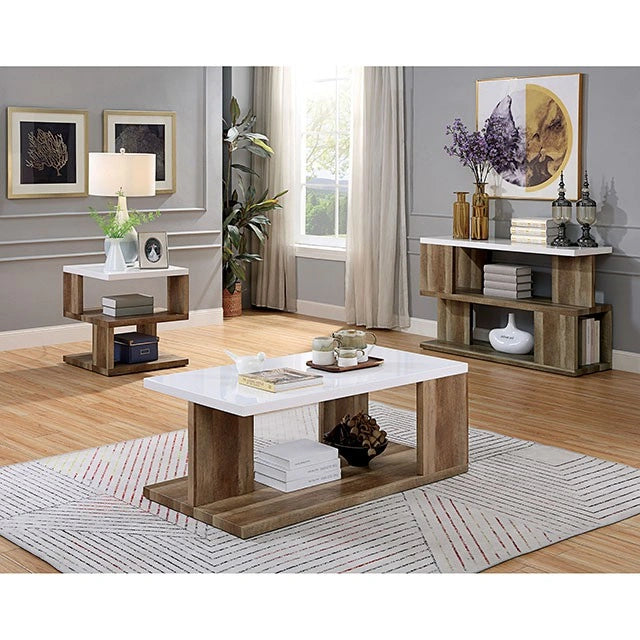 Majken End Table White