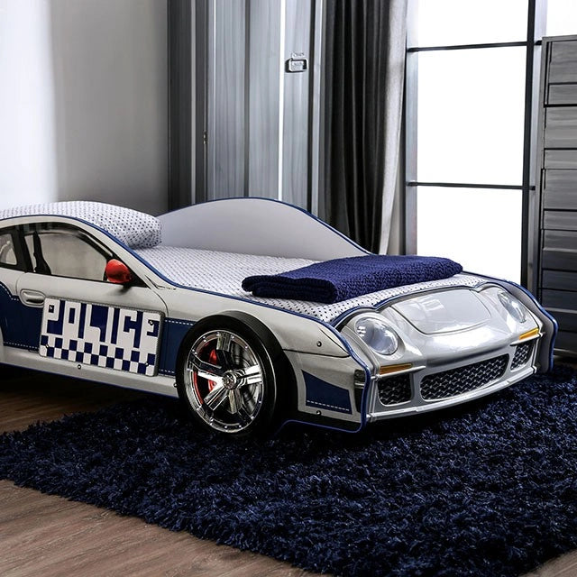 Poe Twin Bed Blue