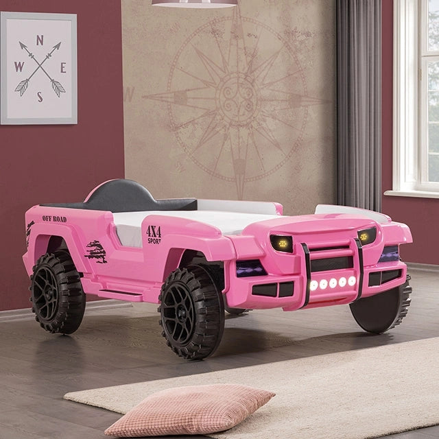 Randlar Bed Pink, Green, & Black