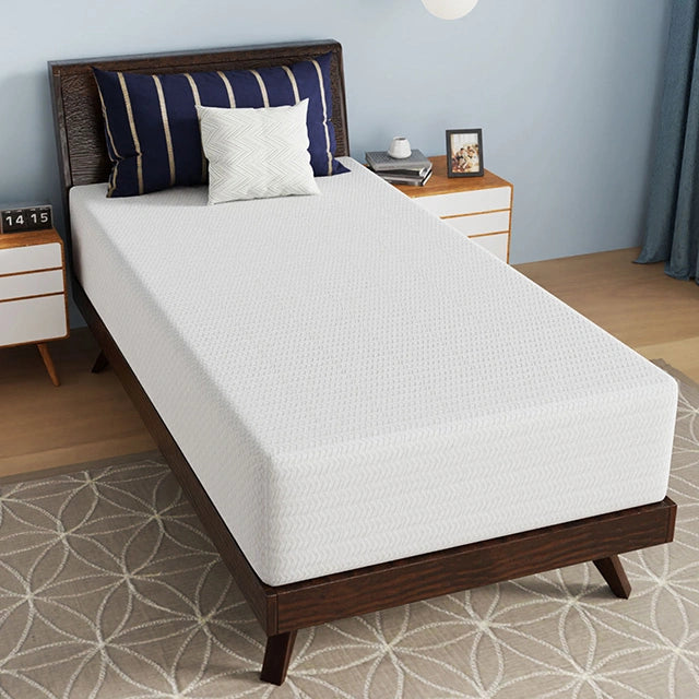 Nasturtium 12" E.King Bamboo Charcoal Infused Memory Foam