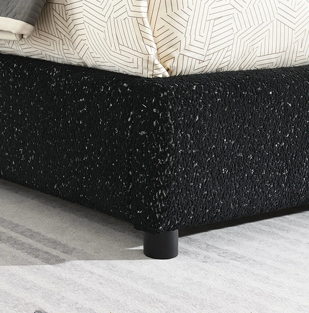 Laverni E.King, Full, & Queen Bed White, Grey, & Black