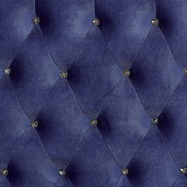 Alzir Bed Grey & Blue