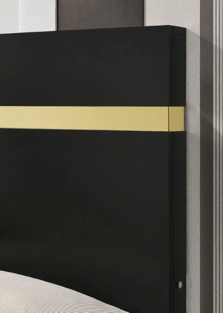 Lillestrom Bed Black