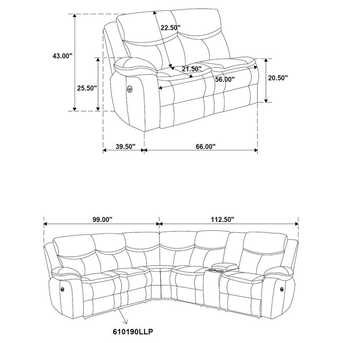 Sycamore Reclining Sectionals