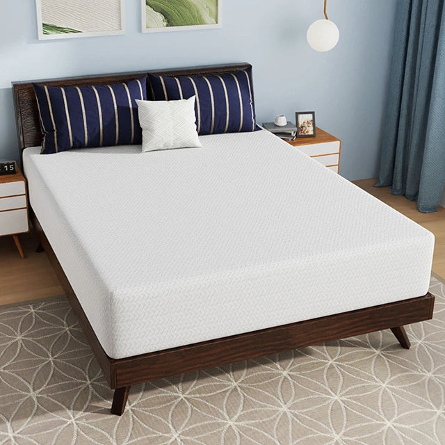 Nasturtium 12" Queen Bamboo Charcoal Infused Memory Foam