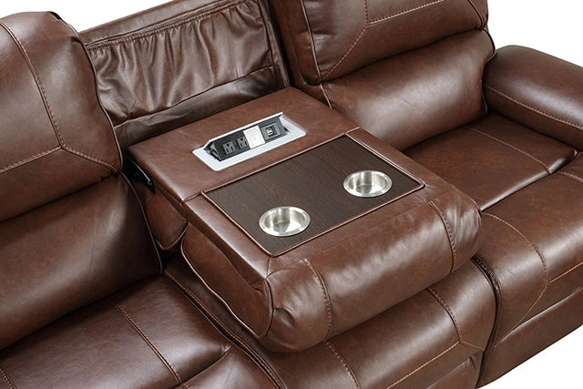 Tepic Loveseat Brown