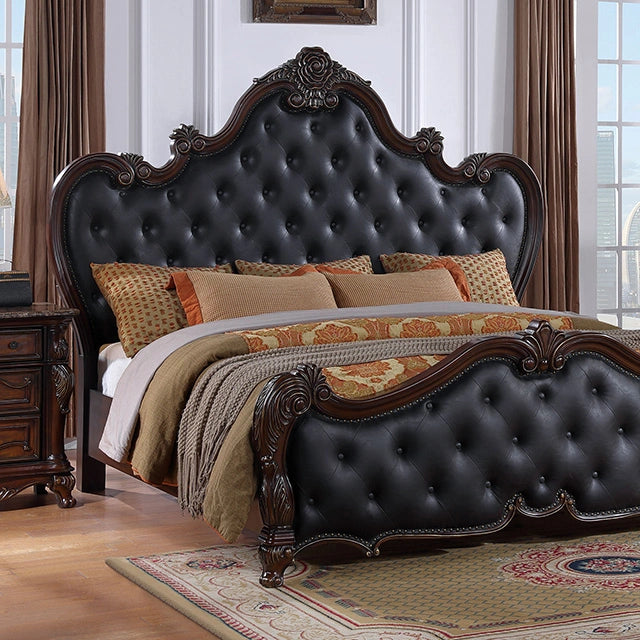 Ventresca Bed White & Chrome