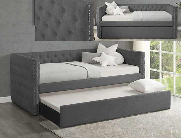 Trina Gunmetal Grey D/Bed Daybed S R