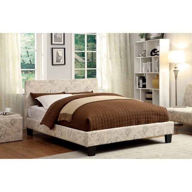 Winn Park Full Bed Grey & Cream