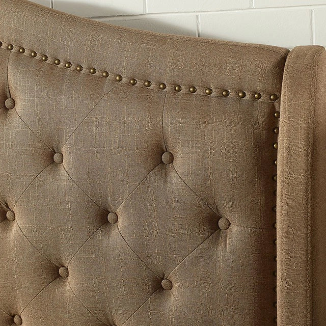 Carly Bed Grey & Brown