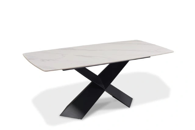 Lenvik 7 Pc Dining Table Set Black