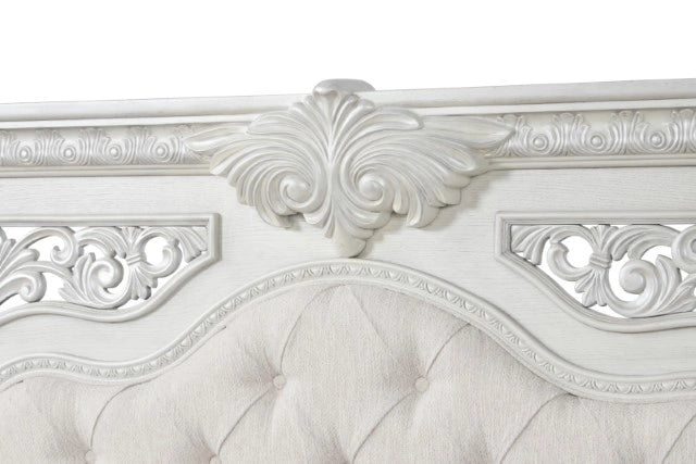 Promenade Bed Brown & White