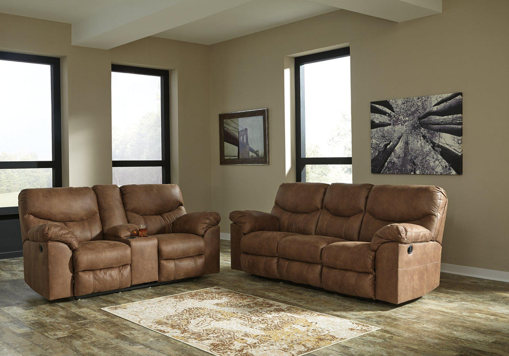 Boxberg Reclining Loveseat with Console