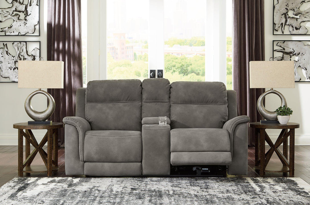 Next-Gen DuraPella Power Reclining Loveseat with Console