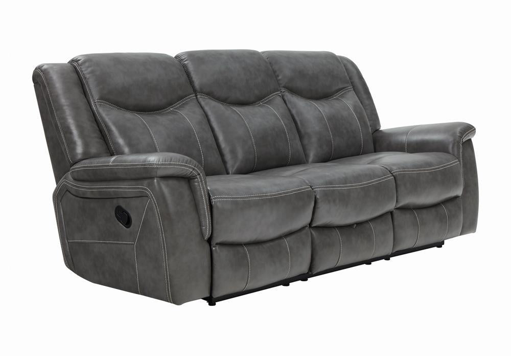 Conrad Transitional Grey Motion Sofa
