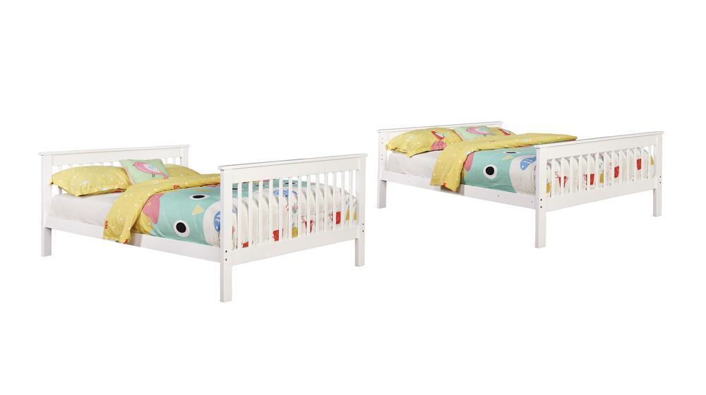 Chapman Full Over Full & Twin Over Full Bunk Bed Black & White