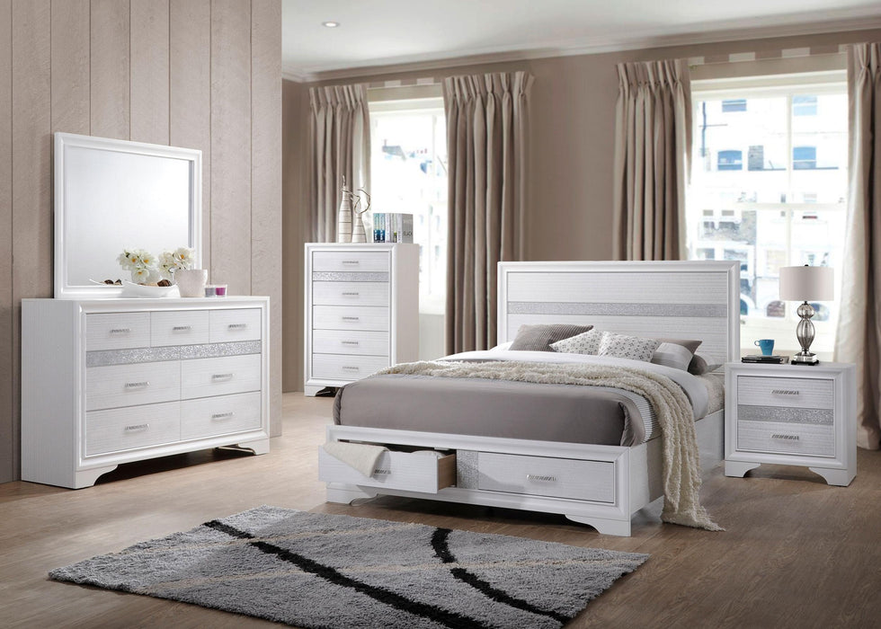 205111KE S5 E KING 5PC SET (KE.BED,NS,DR,MR,CH)