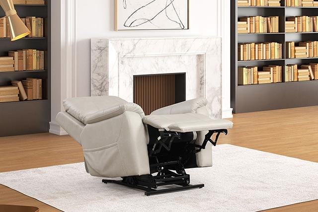 Ethelreda Lift Chair Gray