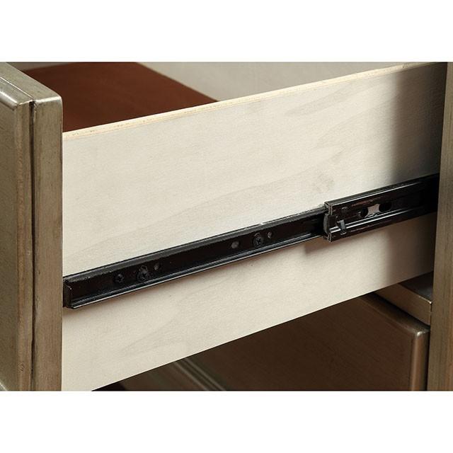 Enid Queen Bed Silver