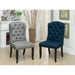 SANIA Antique Black Wingback Chair (2/CTN) image