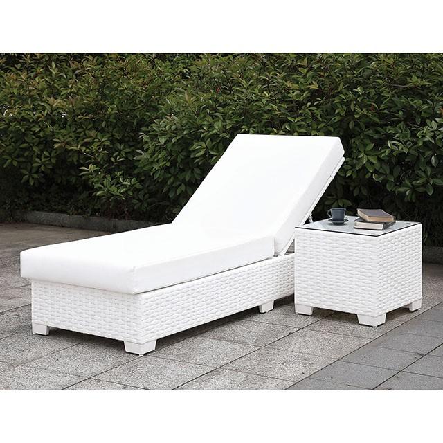 Somani Adjustable Chaise + End Table