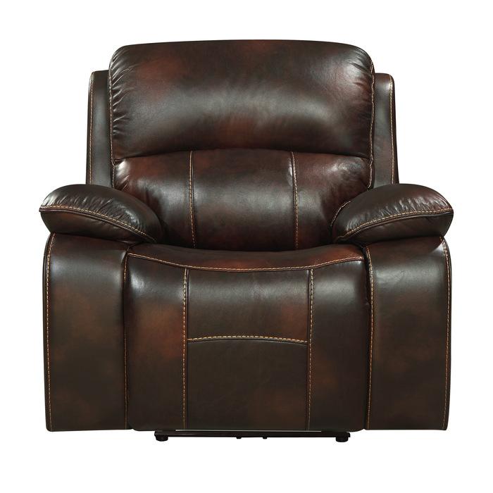 Mahala Glider Recliner Chair in Brown 8200BRW-1