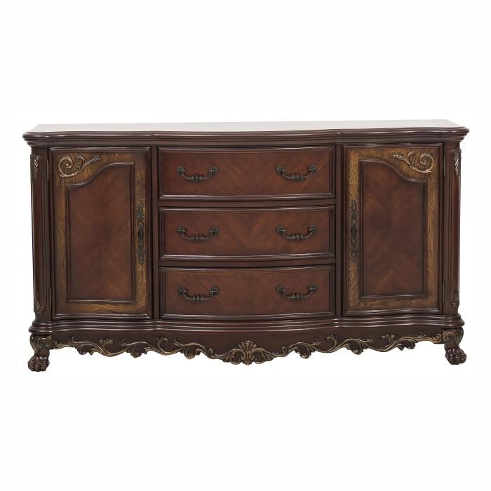 Homelegance Deryn Park Buffet/Server in Dark Cherry 2243-55 image