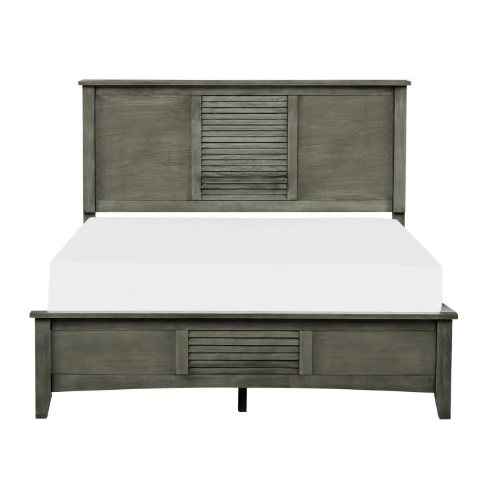 Garcia Full Panel Bed in Gray 2046F-1 image