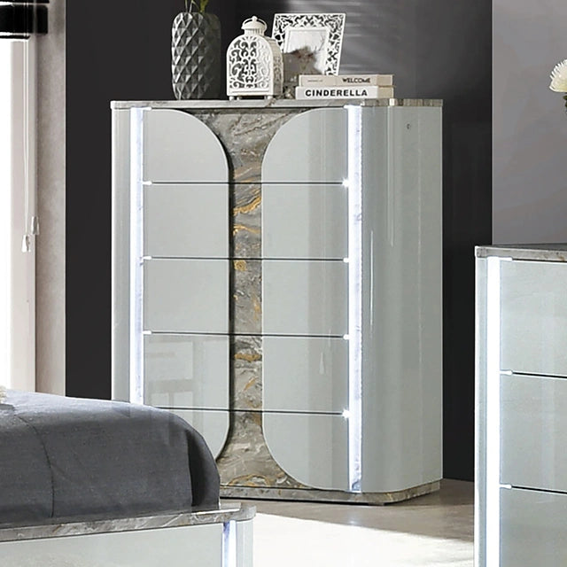 Cleburne Chest Gray
