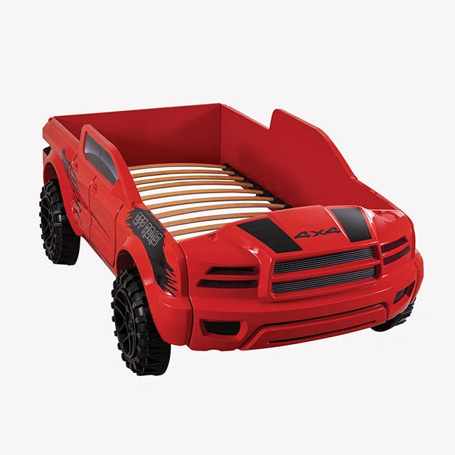 Roverton Bed Red & Grey
