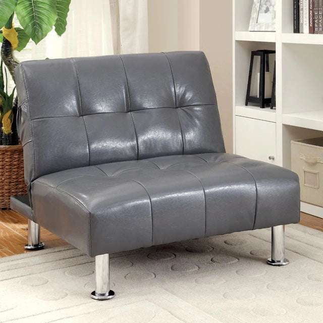 Bulle Chair Grey & Red