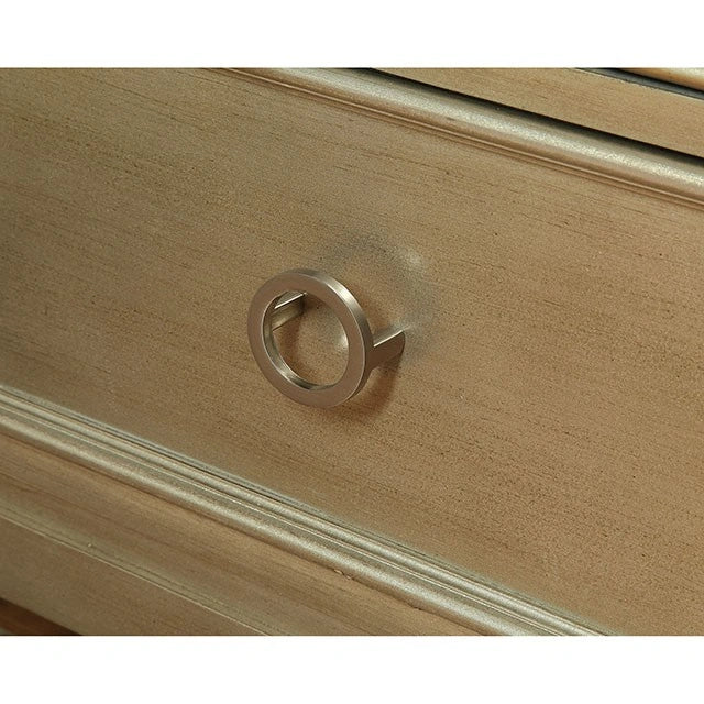 Enid Queen Bed Silver